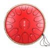 Hluru-Huashu TWL15-12 Red Tongue Drum 15 notes 12